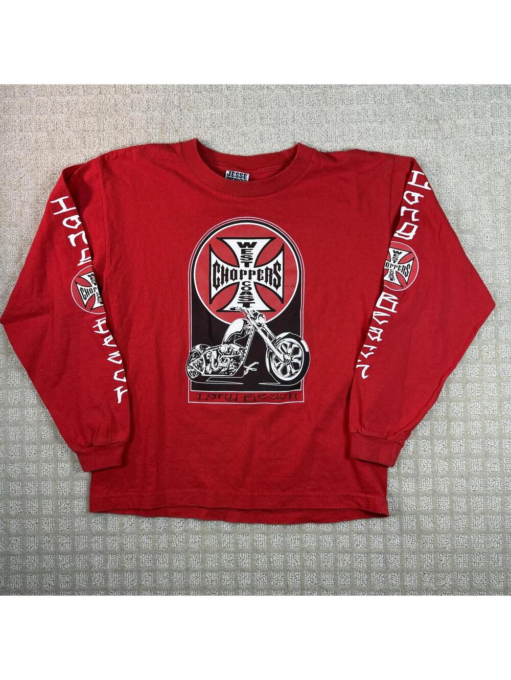 Y2K West Coast Choppers Shirt Men’s Small